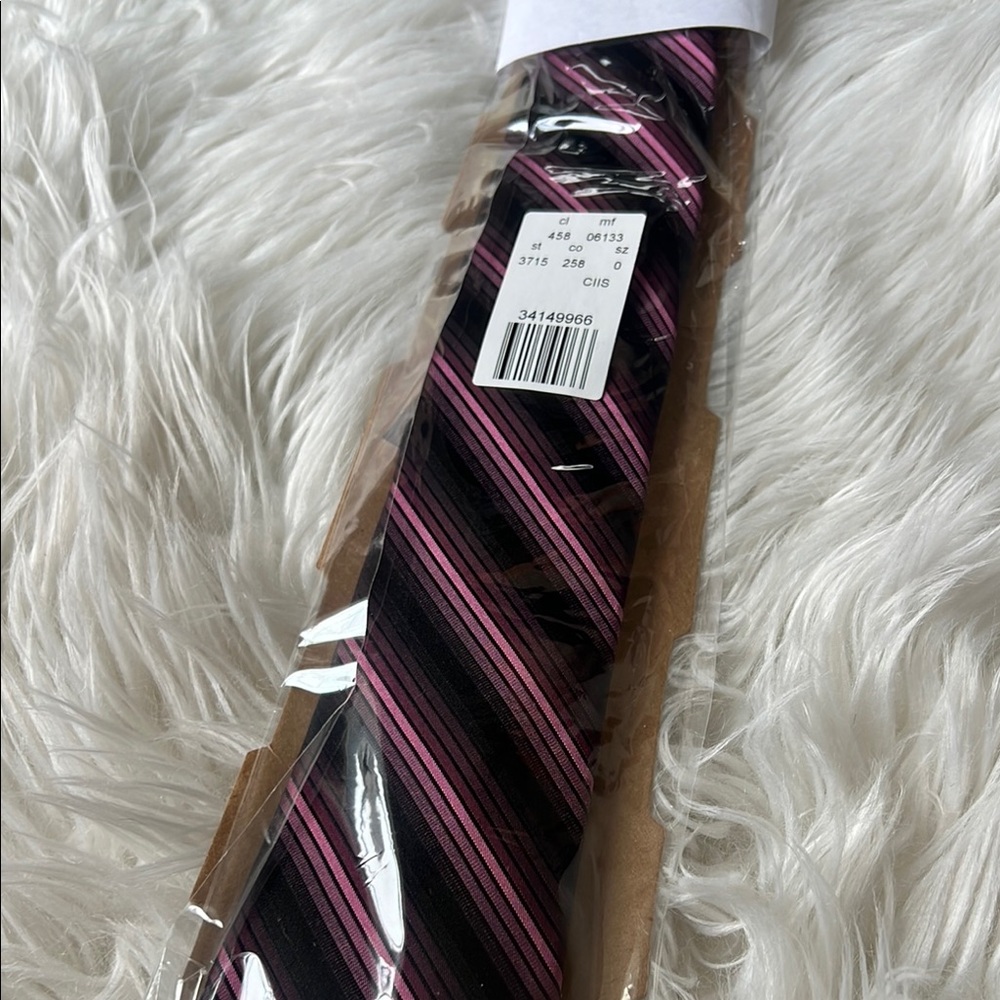 Express Black and Pink Tie Accessories